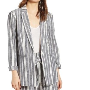 Fall Essential! Maestro Stripe Boyfriend Blazer